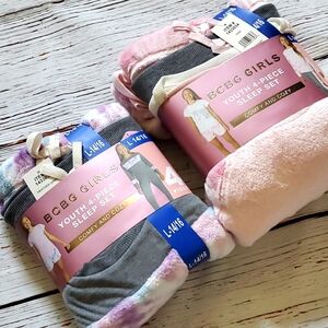 🆕️ BCBG GIRLS YOUTH 4-PIECE SLEEP SET 🌛